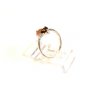 Sterling Silver & Orange Topaz Heart & Citrine Ring Size 8