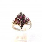 Vintage Avon Sterling Silver & Amythest Ring Size 9 1/2