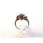 Vintage Avon Sterling Silver & Amythest Ring Size 9 1/2