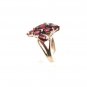 Vintage Avon Sterling Silver & Amythest Ring Size 9 1/2