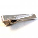 Vintage 1950's - 1960's Silver Tone Tie Clasp by Robbins Co.