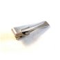 Vintage 1950's - 1960's Silver Tone Tie Clasp by Robbins Co.