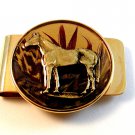 New Old Stock Horse Standing in Field Money Clip