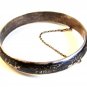 Vintage Siam Sterling Silver Niello Dancing Lady Bracelet