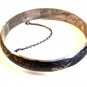 Vintage Siam Sterling Silver Niello Dancing Lady Bracelet