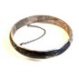 Vintage Siam Sterling Silver Niello Dancing Lady Bracelet