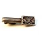 Vintage Sterling Silver Western Long Horn Cowboy Tie Clasp by Hickok U.S.A.