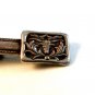 Vintage Sterling Silver Western Long Horn Cowboy Tie Clasp by Hickok U.S.A.