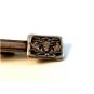 Vintage Sterling Silver Western Long Horn Cowboy Tie Clasp by Hickok U.S.A.
