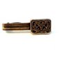 Vintage Sterling Silver Western Long Horn Cowboy Tie Clasp by Hickok U.S.A.