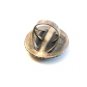 Vintage Native American Silver & Natural Stone Ring Size 8