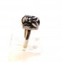 Vintage Sterling Silver Angel At Prayer Ring Sz 8 1/2
