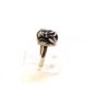 Vintage Sterling Silver Angel At Prayer Ring Sz 8 1/2