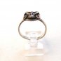 Vintage Sterling Silver Angel At Prayer Ring Sz 8 1/2