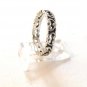 Vintage Sterling Silver Hearts & Hearts Ring Sz 8 1/2