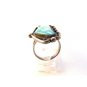 Vintage Native American Sterling Turquoise Ring Size 9 3/4