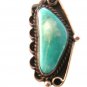 Vintage Native American Sterling Turquoise Ring Size 9 3/4