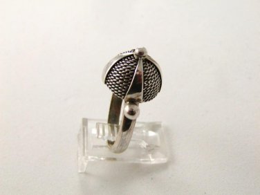 Vintage Sterling Silver Dome Top Ring Size 9 1/2