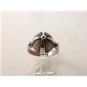 Vintage Sterling Silver Dome Top Ring Size 9 1/2
