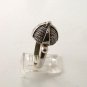 Vintage Sterling Silver Dome Top Ring Size 9 1/2