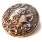 Vintage Sterling Silver Art Nouveau Gibson Girl Brooch