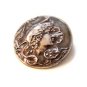 Vintage Sterling Silver Art Nouveau Gibson Girl Brooch