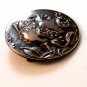 Vintage Sterling Silver Art Nouveau Gibson Girl Brooch