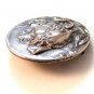 Vintage Sterling Silver Art Nouveau Gibson Girl Brooch