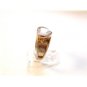 Vintage Sterling Silver & Cz Heart Ring Size 7 1/2