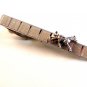 Vintage 1940's - 1960's Silver Tone Surrey Tie Clasp