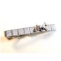 Vintage 1940's - 1960's Silver Tone Surrey Tie Clasp