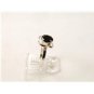 Sterling Silver & Black Onyx Ring Size 9