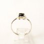 Sterling Silver & Black Onyx Ring Size 9
