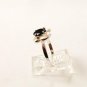 Sterling Silver & Black Onyx Ring Size 9