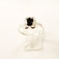 Sterling Silver & Black Onyx Ring Size 9