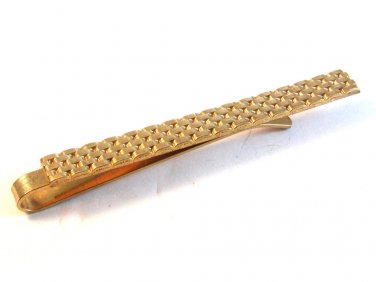Vintage 1940's - 1950's Gold Tone Tie Clasp by Kreisler