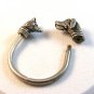 Sterling Silver Hound & Fox Key Chain