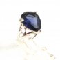 Sterling Silver & Purple Ring Size 8