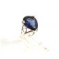 Sterling Silver & Purple Ring Size 8