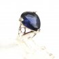Sterling Silver & Purple Ring Size 8