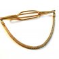 Vintage 1930's - 1940's Gold Tone Tie Clasp by Anson