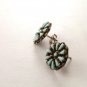 Vintage Native American Sterling Silver & Turquoise Earrings