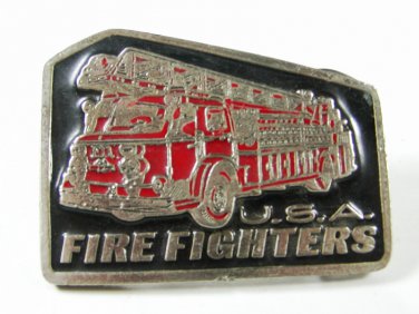U.S.A. Firefighters Belt Buckle Unbranded 73015