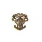 Vintage Sterling Silver Fleur de Lis Brooch & Watch Holder