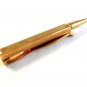 Vintage 1960's - 1970's Gold Tone Pencil Tie Clasp Signed Swank