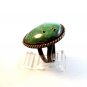 Vintage Native American Silver & Turquoise Ring Size 9 1/4