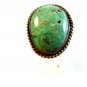 Vintage Native American Silver & Turquoise Ring Size 9 1/4