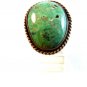 Vintage Native American Silver & Turquoise Ring Size 9 1/4