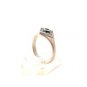 Vintage Sterling Silver Black Onyx Marcasites Ring Sz 8