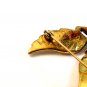 Vintage World War 2 Sterling Silver Gold Vermeil Wings & Star Sweat Heart Brooch